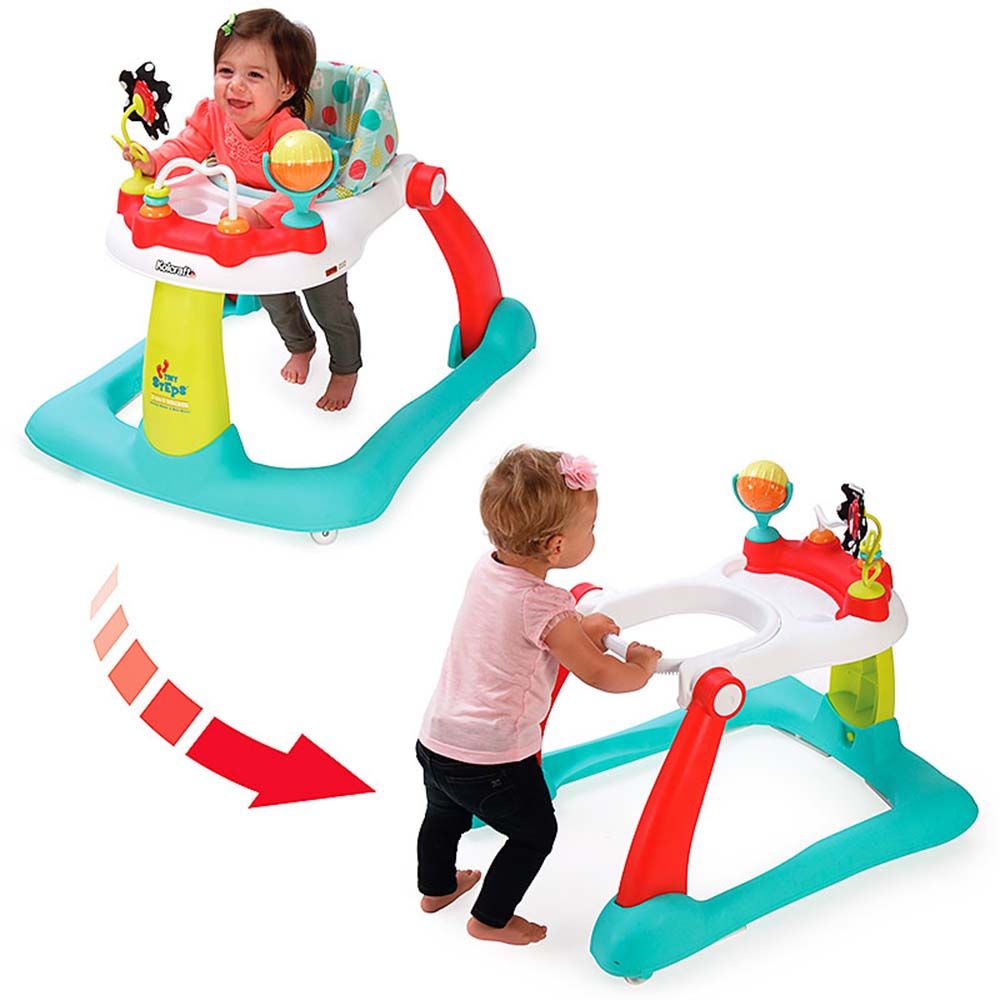 Kolcraft - Tiny Steps 2-in-1 Activity Center - Jubilee