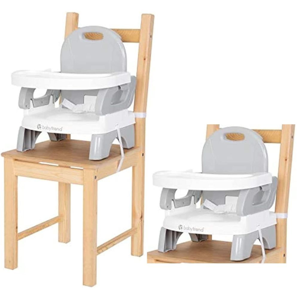 Babytrend - Portable High Chair - Ice Grey