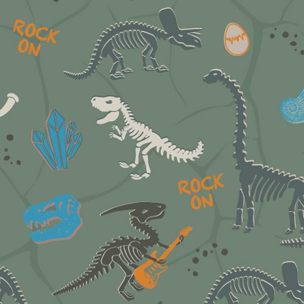 Bentgo - 5 Compartments Kids Prints Lunchbox - Dino Fossils