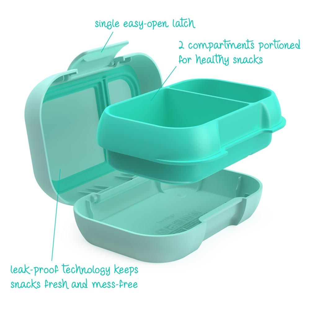 Bentgo - Kids Snack Lunchbox - Aqua