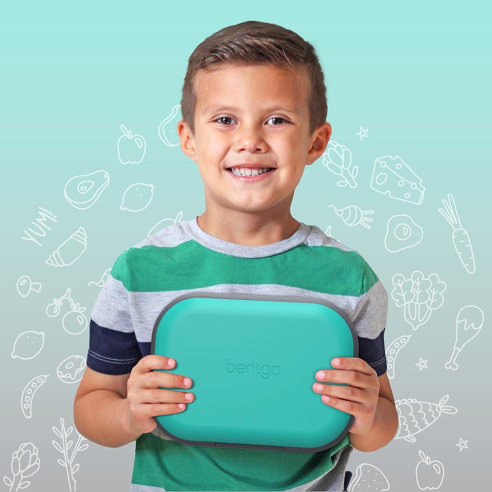 Bentgo - Kids Chill Lunch Box - Electric Aqua