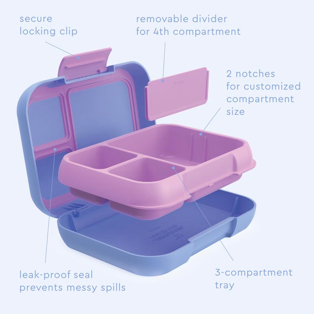 Bentgo - Pop Lunchbox - Periwinkle/Pink