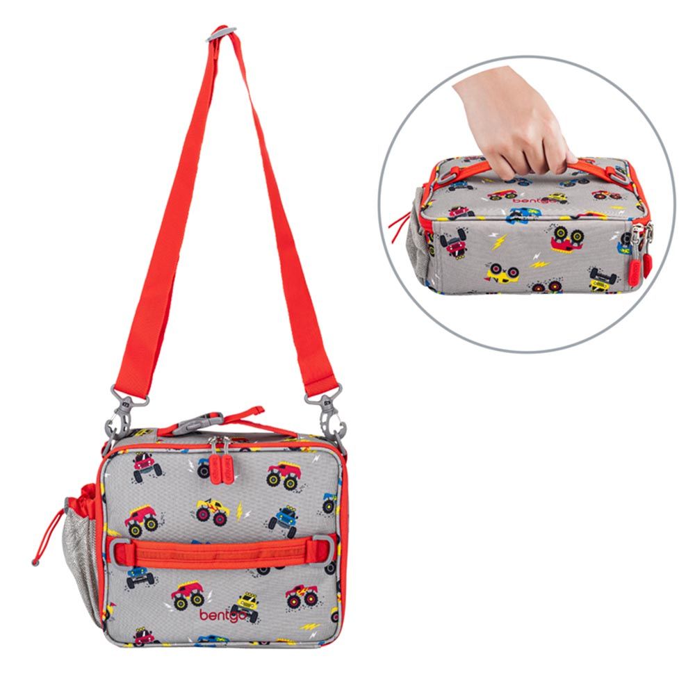 Bentgo - Kids Prints Lunchbox & Lunchbag - Trucks