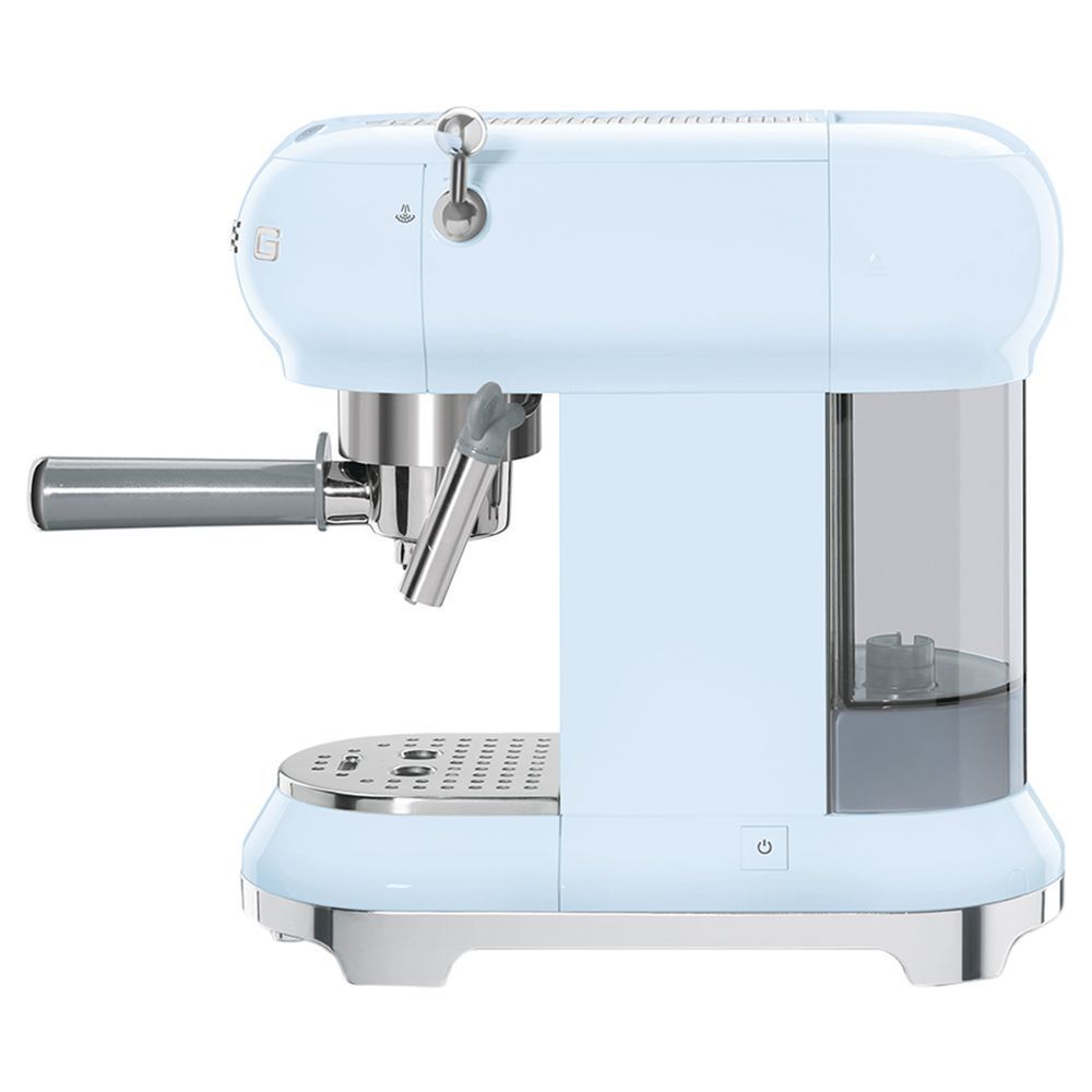 Smeg - Pastel Blue Espresso Coffee Machine 50's Retro Style