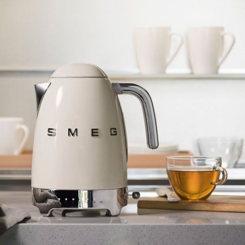 Smeg - Variable Temperature Kettle 1.7L - Cream