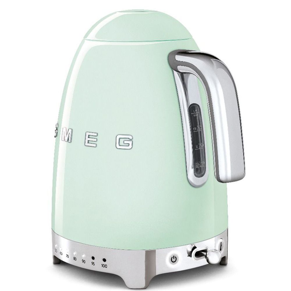 Smeg - 50's Retro Style Kettle 1.7L - Pastel Green