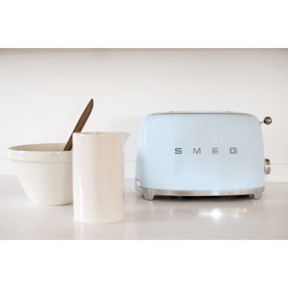 Smeg - 2 Slice Toaster 50's Retro Style 950W - Pastel Blue