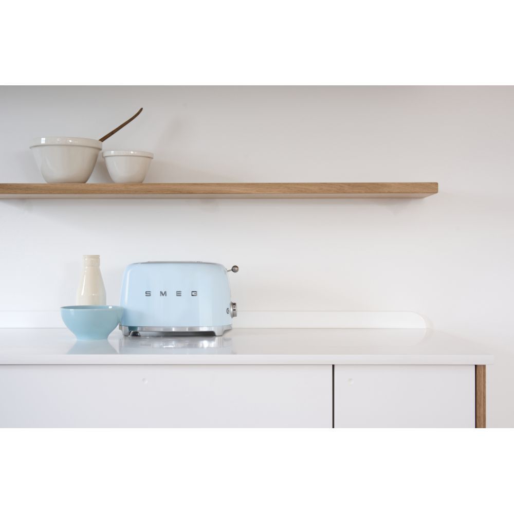 Smeg - 2 Slice Toaster 50's Retro Style 950W - Pastel Blue