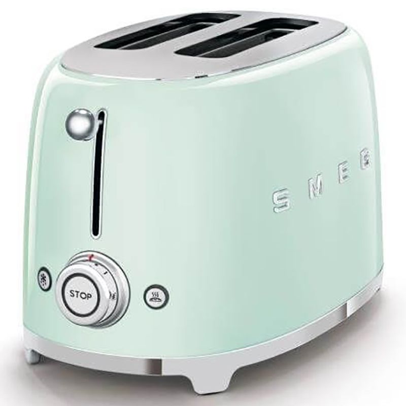 Smeg - 50's Retro Style 2 Slice Toaster - Pastel Green