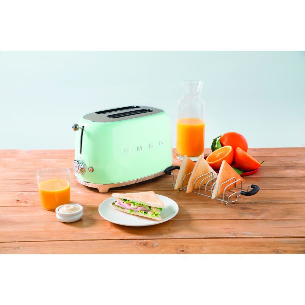 Smeg - 50's Retro Style 2 Slice Toaster - Pastel Green