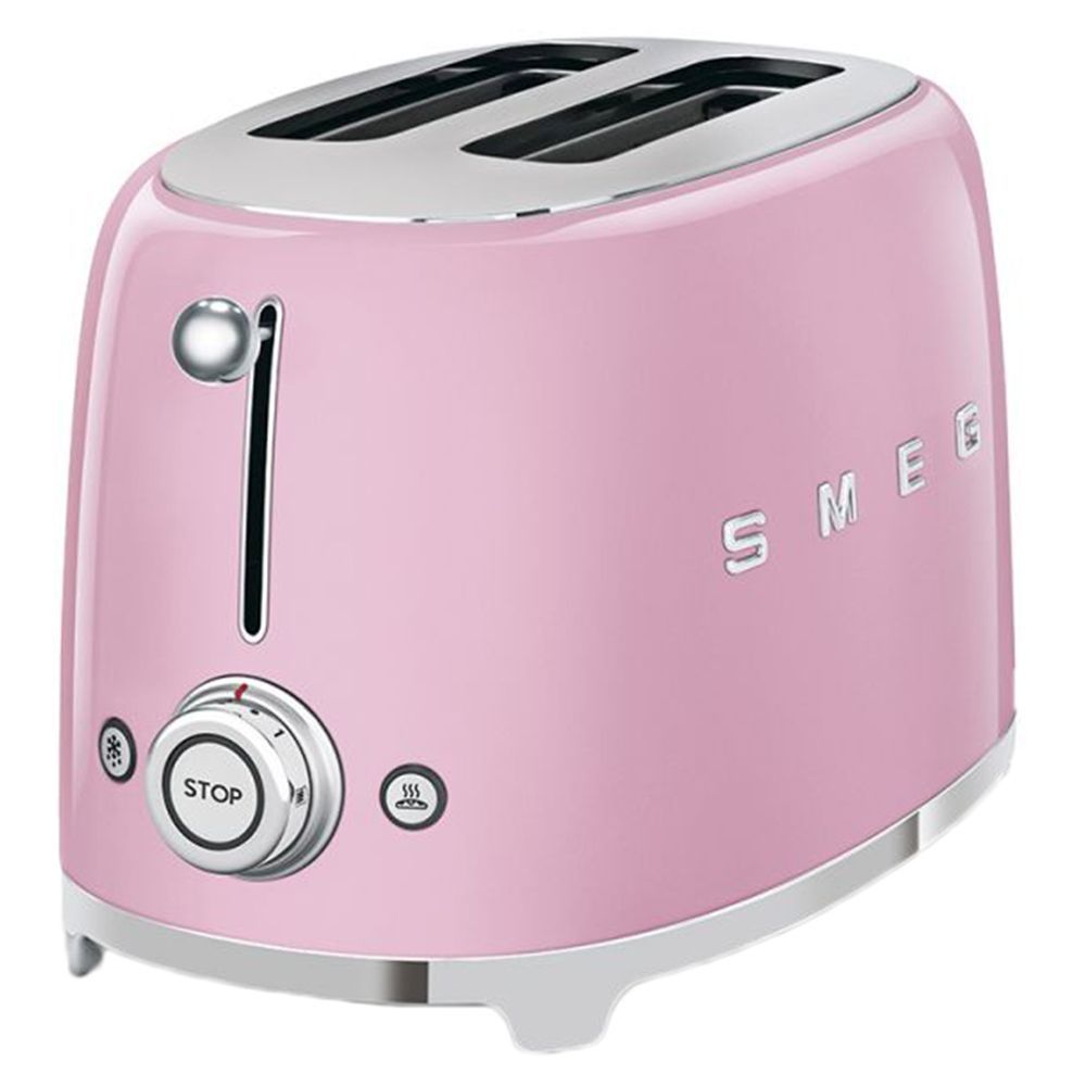 Smeg - 2 Slice Toaster 50's Retro Style - Pink