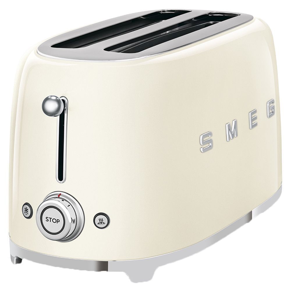 Smeg - 4 Slice Toaster 50's Retro Style - Cream