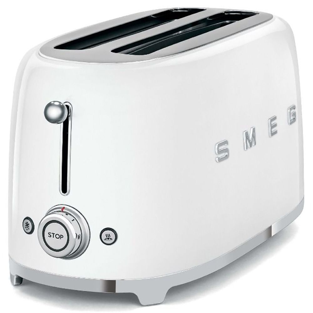 Smeg - 50's Retro Style 4 Slice Toaster - White