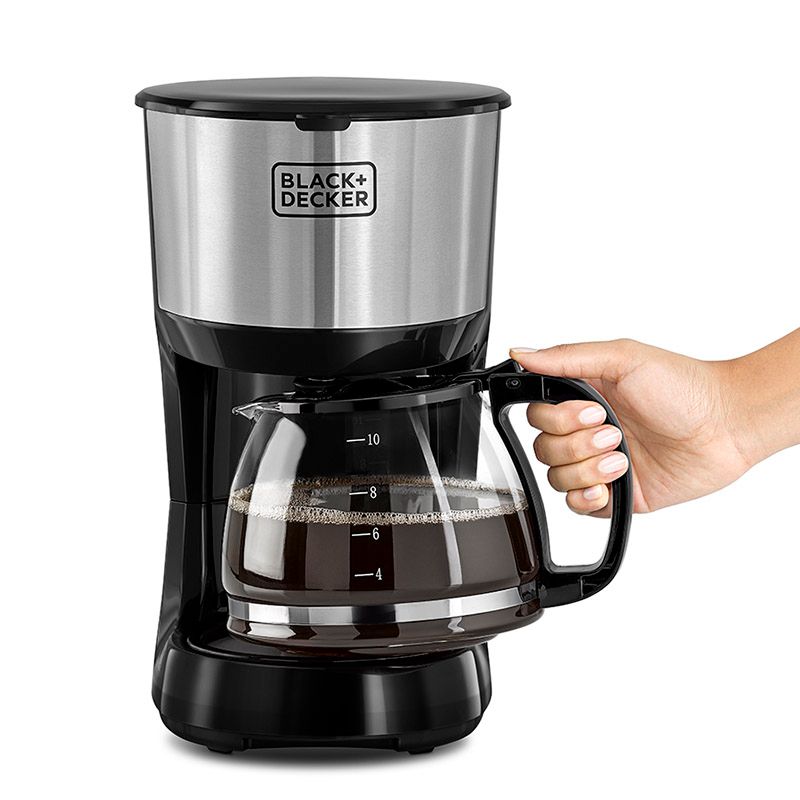 Black+Decker - 10 Cups Coffee Maker With Glass Carafe 1.25L