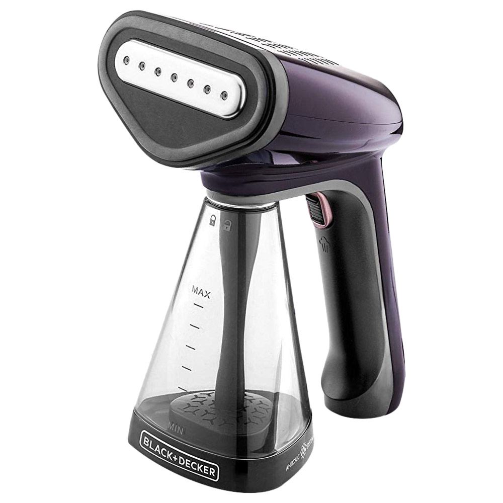 Black+Decker - 1500W Handy Garment Steamer - Purple