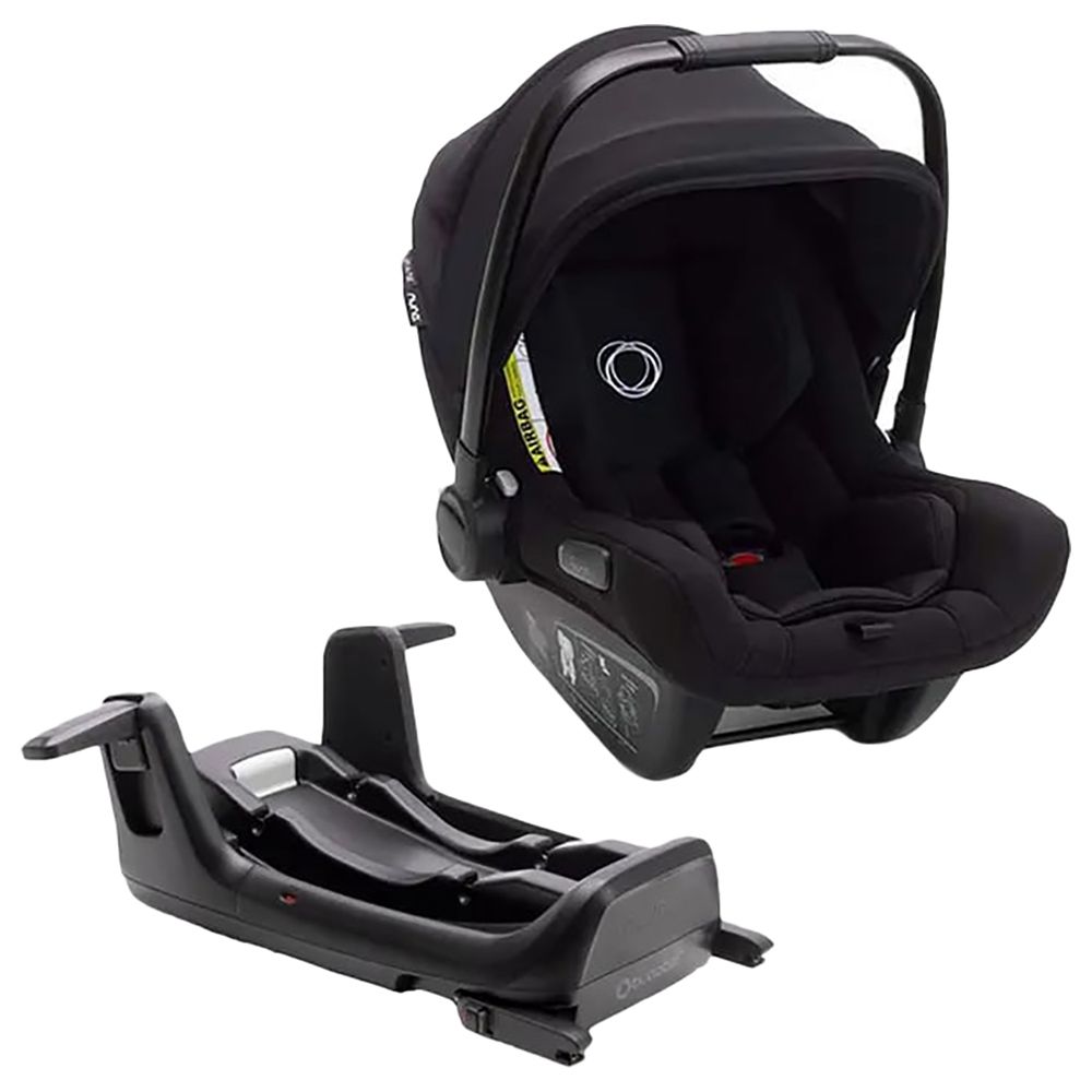 Bugaboo - Turtle Air By Nuna Car Seat Gr 0+ + FREE Isofix Wingbase - Black