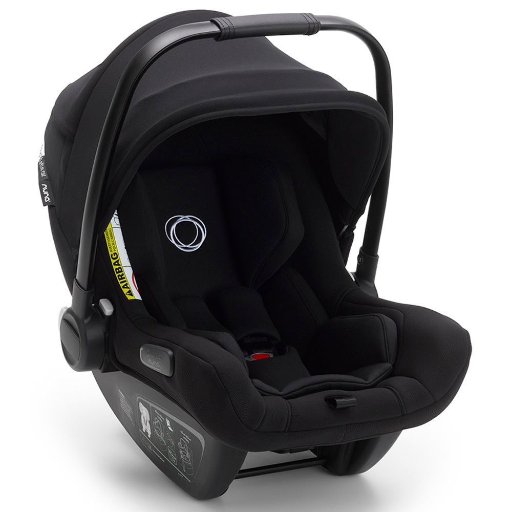 Bugaboo - Turtle Air By Nuna Car Seat Gr 0+ + FREE Isofix Wingbase - Black