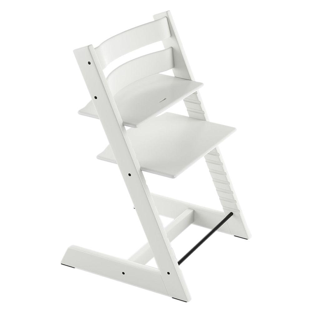 Stokke - Tripp Trapp Wooden High Chair with Baby Set - White