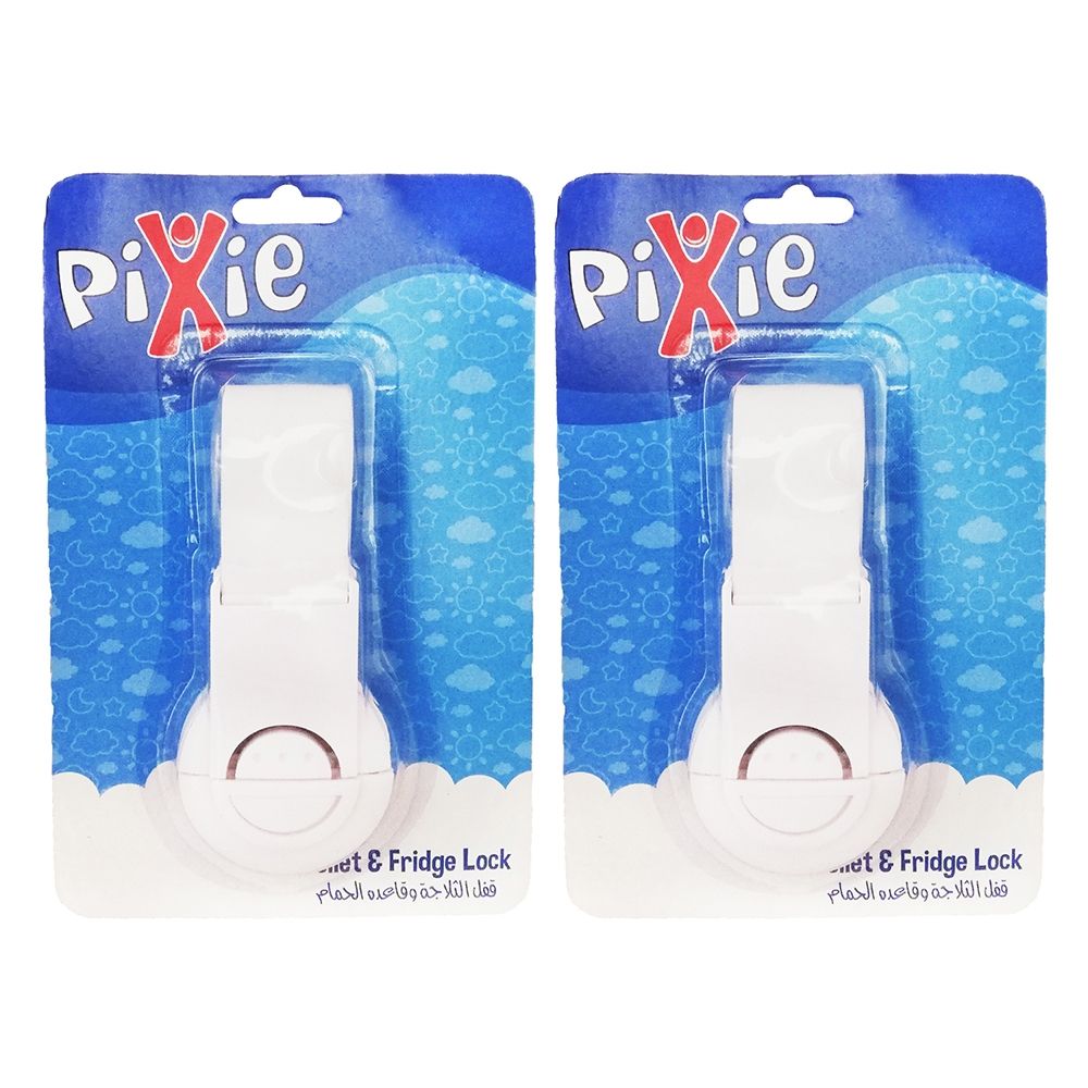 Pixie - Toilet And Fridge Lock (Bundle of 2)