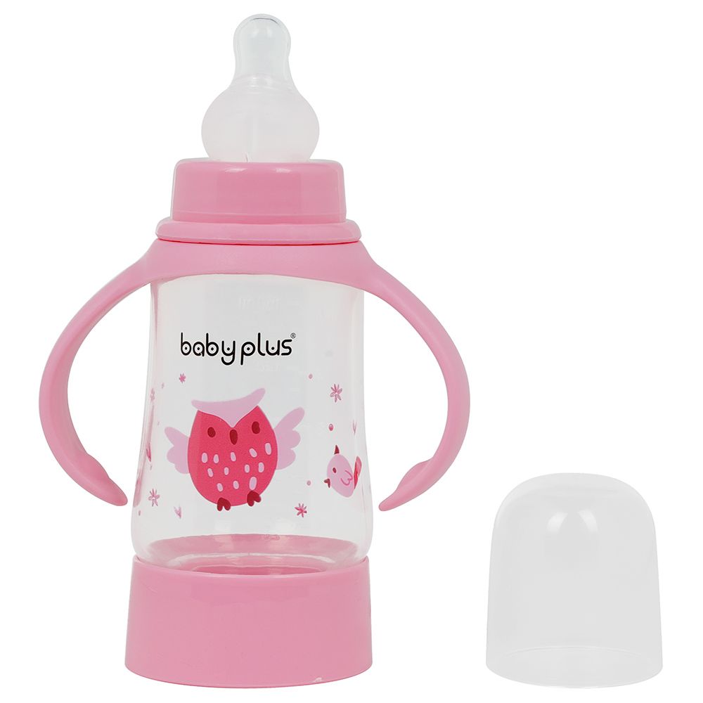 Baby Plus - 5 Oz Feeding Bottle - Pink