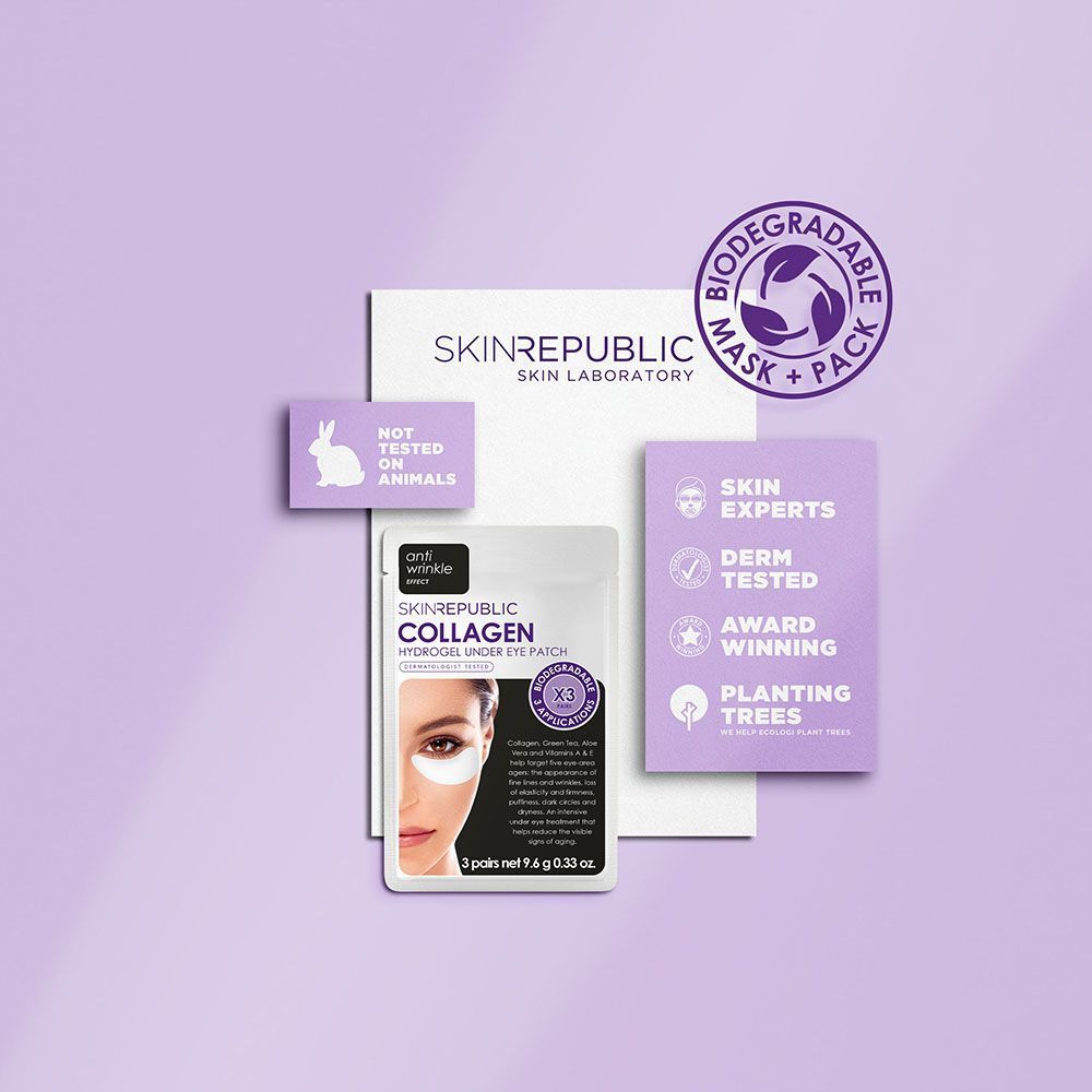 Skin Republic - Collagen Under Eye Patch Pack of 3