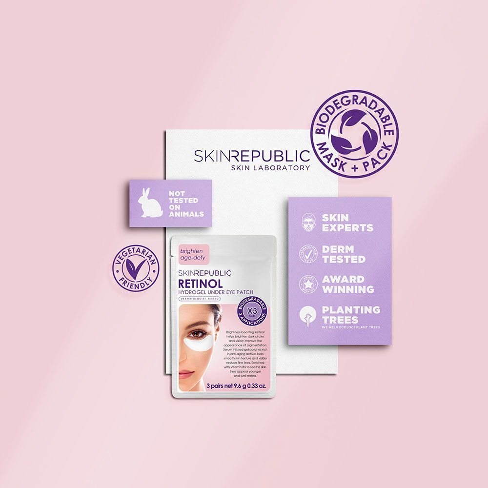 Skin Republic - Retinol Under Eye Patch (3 Pairs)