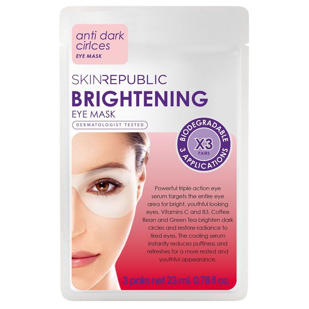 Skin Republic - Brightening Eye Mask 23ml Pack of 3