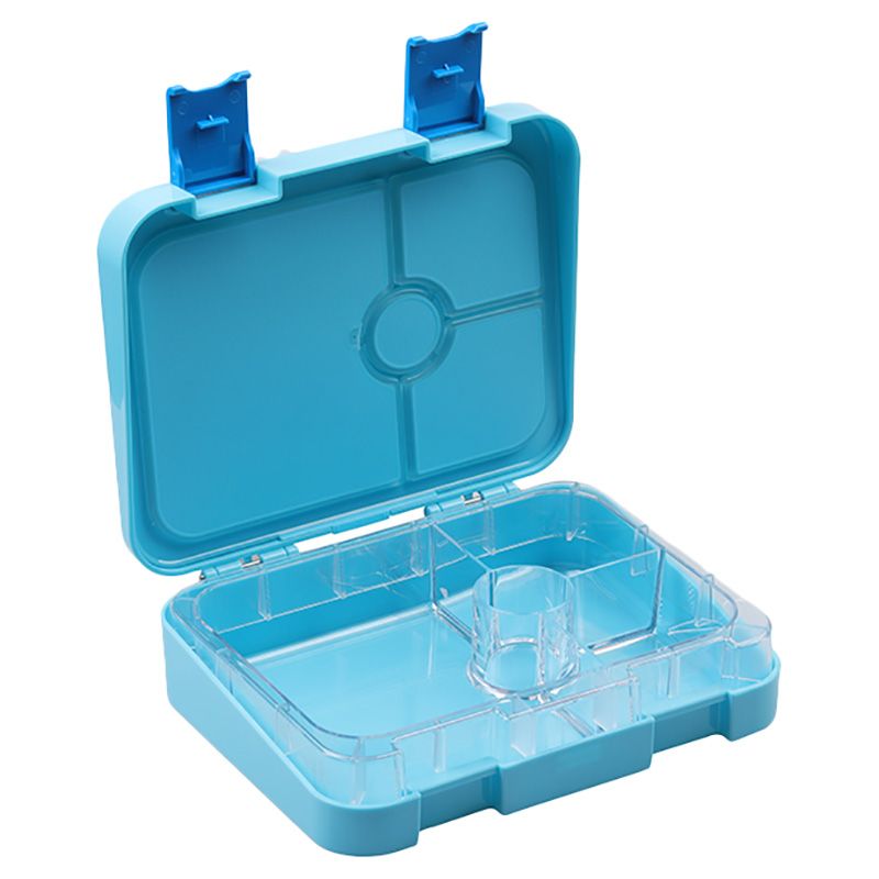 Bonjour - Dual Clip Tiffin Bento Lunch Box - Blue Astronaut