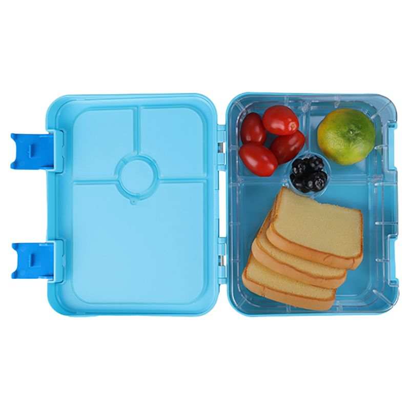 Bonjour - Dual Clip Tiffin Bento Lunch Box - Blue Astronaut