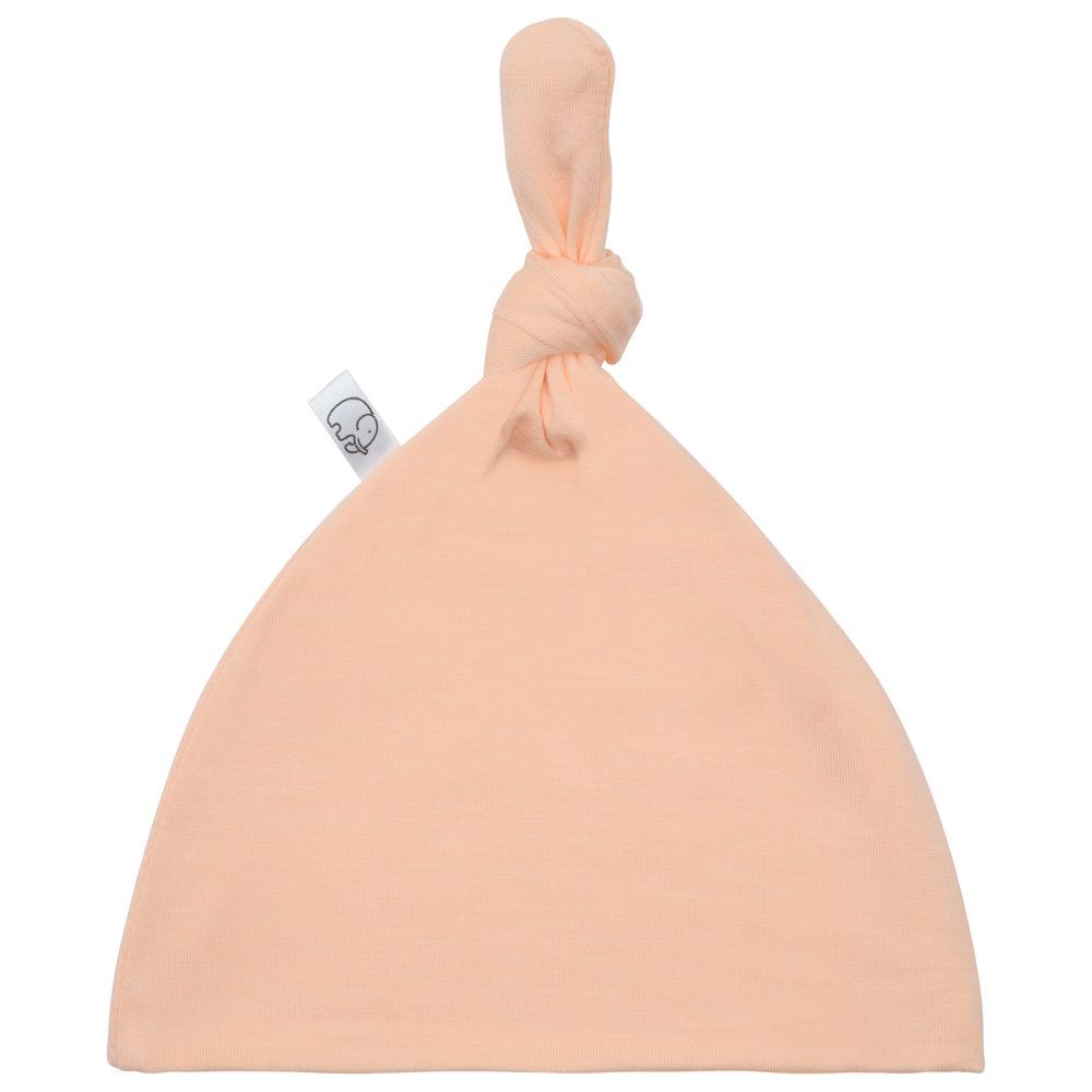 Anvi Baby - Organic Bamboo Beanie & Swaddle Set - Just Peachy