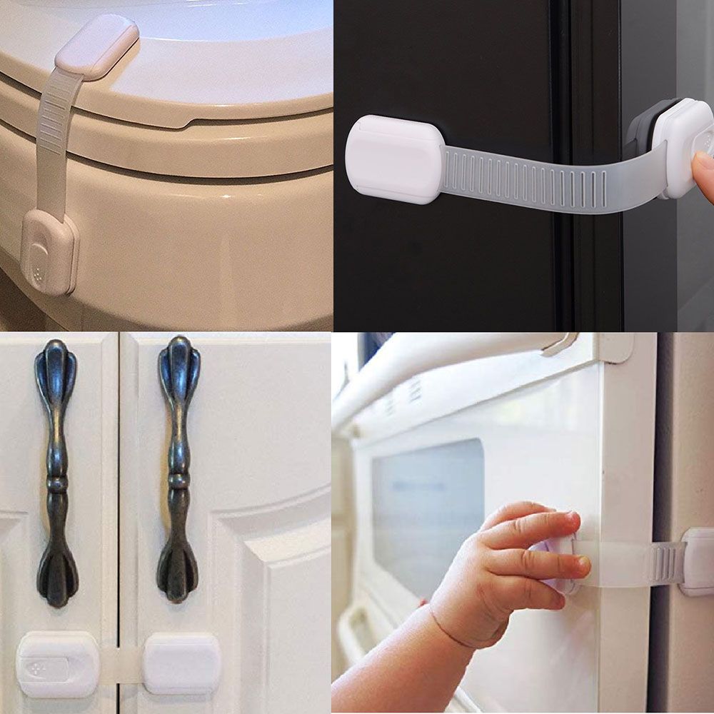 The Kids HQ- Baby Proofing Child Safety Locks - Pack of 10