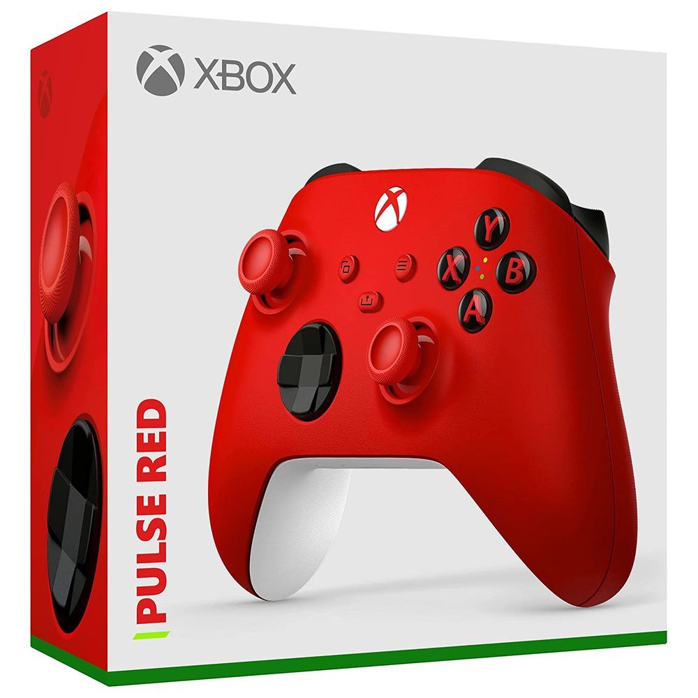 Microsoft - Wireless Controller For Xbox Series X Carbon - Red