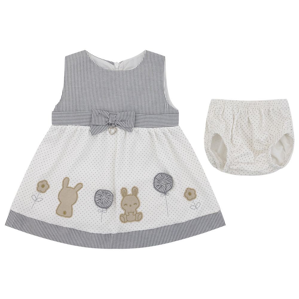 By Ray - Bunny Dress w/ Shorts - Grey