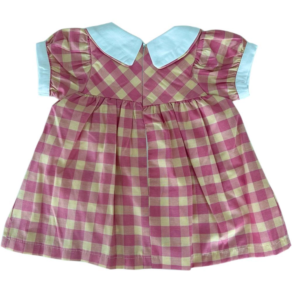 By,Ray - Short Sleeves Checks Dress