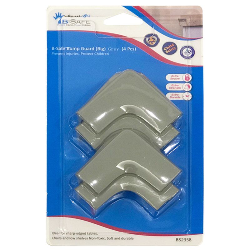 B-Safe - Bump Guard Big Pack of 4 - Grey