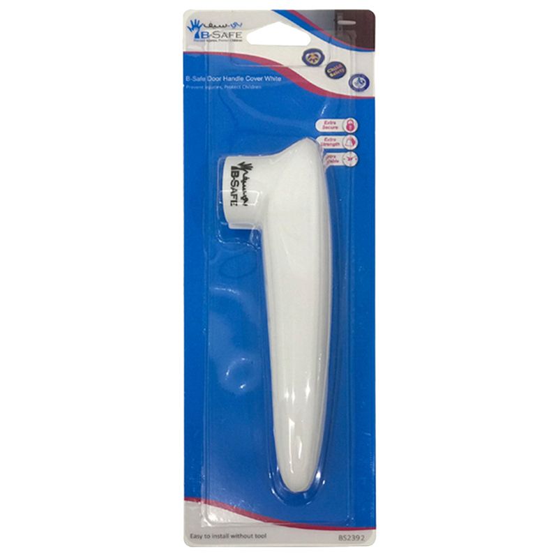 B-Safe - Secure Door Handle Cover - White