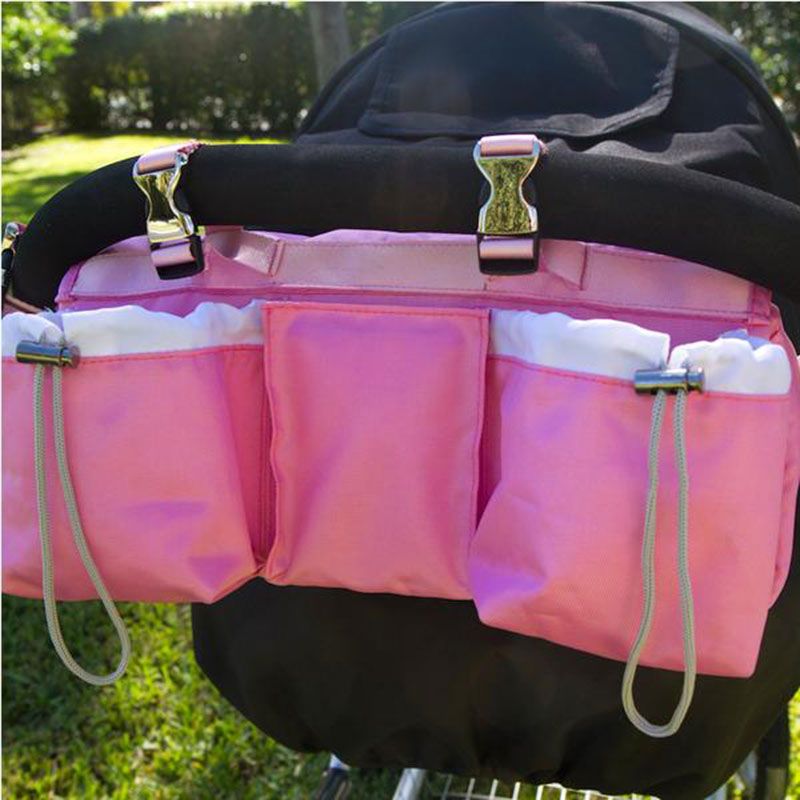 Buggygear - BuggyButler Smart Stroller Organizer - Nikki Pink