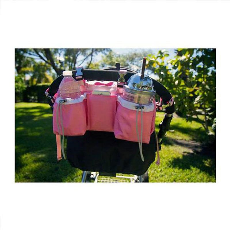 Buggygear - BuggyButler Smart Stroller Organizer - Nikki Pink