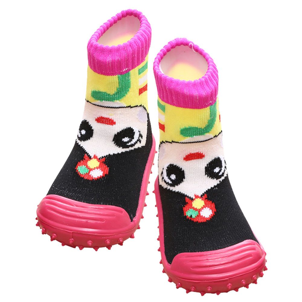 COOL GRIP Baby Shoe Socks Girl Pink