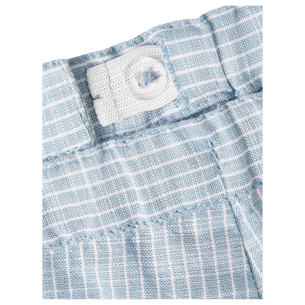 Name It - Baby Boys Woven Shorts - Smoke Blue