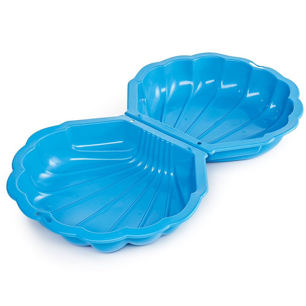 Paradiso Toys - Blue Shell Sandpit Sandbox - Blue