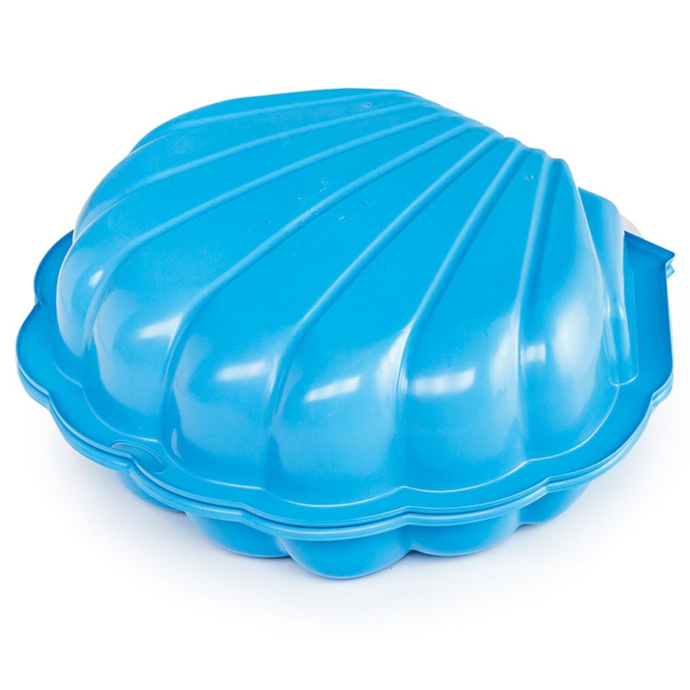 Paradiso Toys - Blue Shell Sandpit Sandbox - Blue