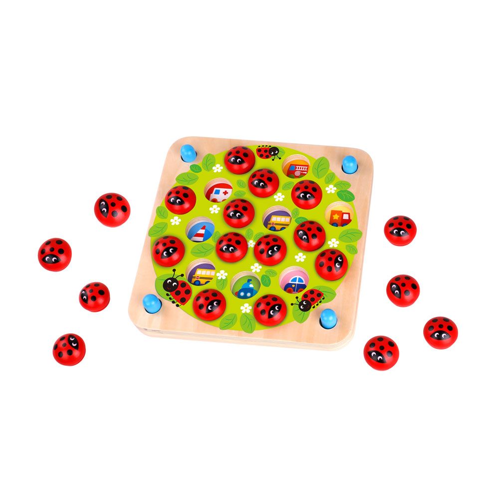 Tooky Toy - Memory Game - Ladybug