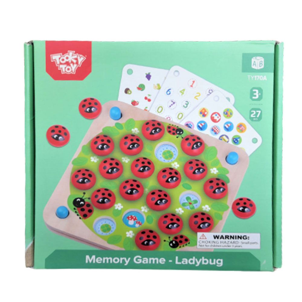 Tooky Toy - Memory Game - Ladybug