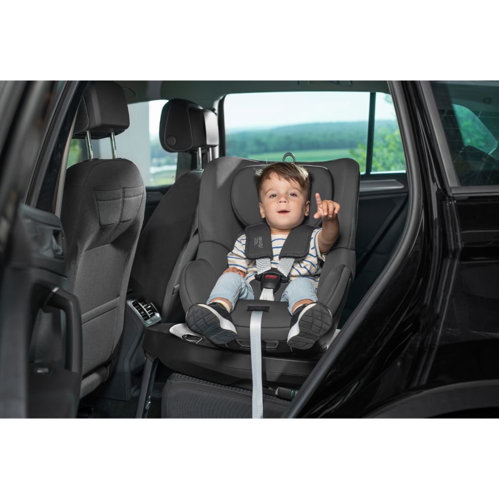 Britax - Dualfix M Plus Infant/Toddler Travel Car Seat, Group 0+/1, Space Black