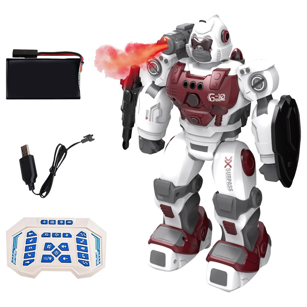 Fitto - Remote Control Smart Gorilla Robot - Red