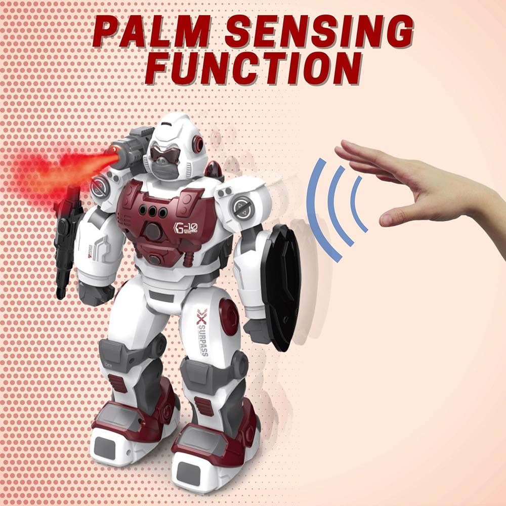 Fitto - Remote Control Smart Gorilla Robot - Red