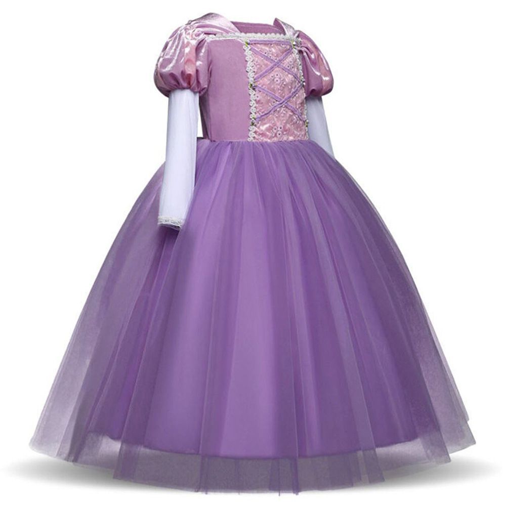 Fitto - Princess Rapunzel Costume w/ Accessories - Purple