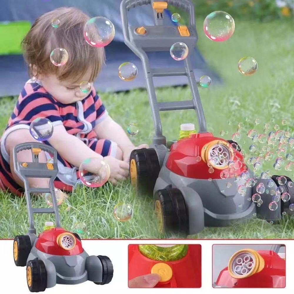 Fitto - Automatic Bubble Blowing Trolley - Red