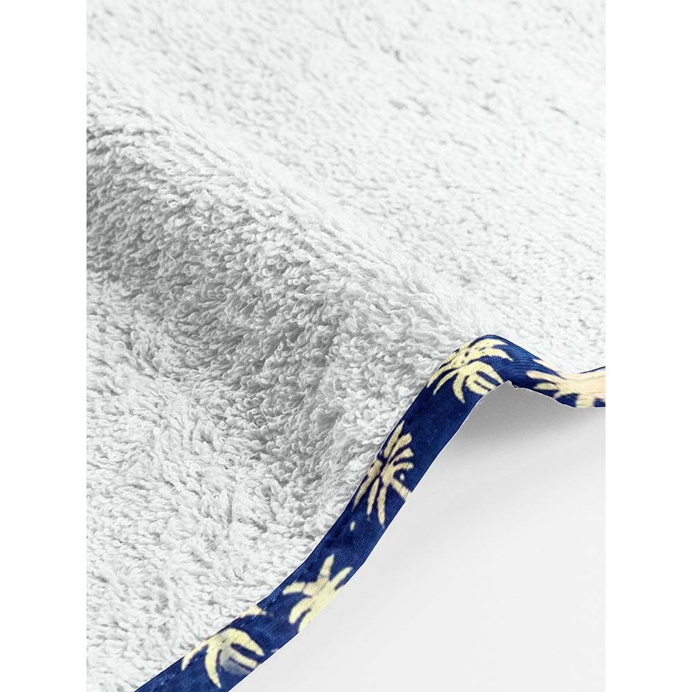 The Baby Atelier - Junior Towel Set - Floral Blue